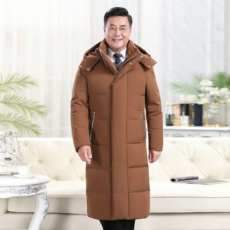 Winter Thickened Long Section Overknee Down Jacket Men