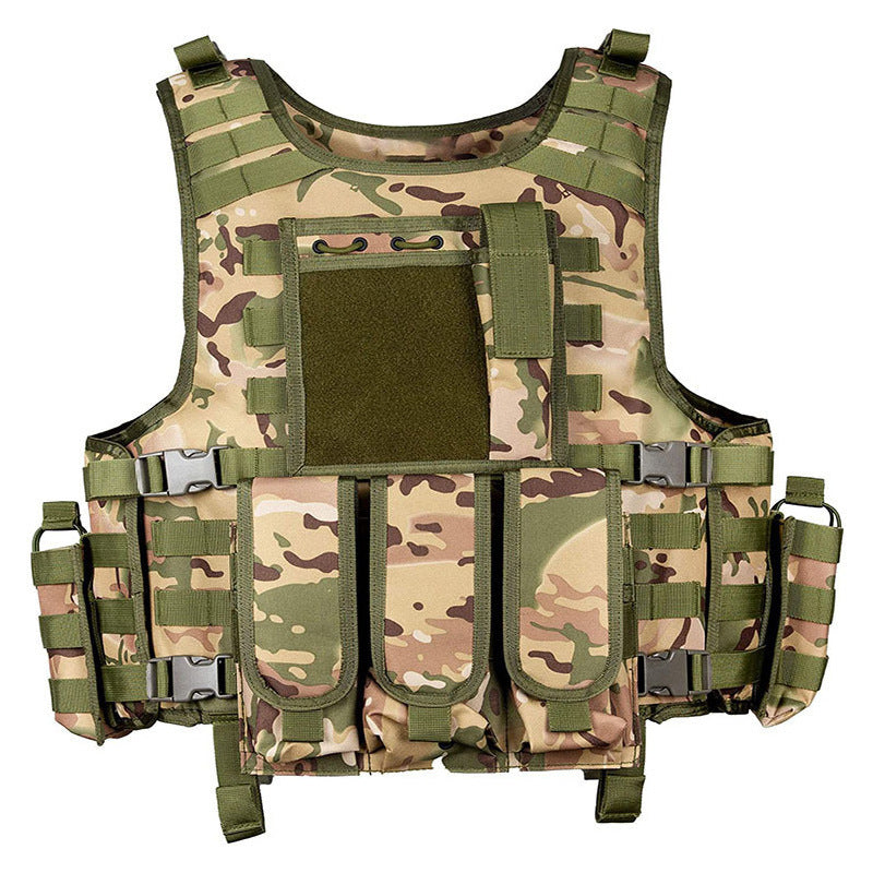 Multifunctional Outdoor Amphibious Tactical Vest Camouflage Field Quick Release Vest