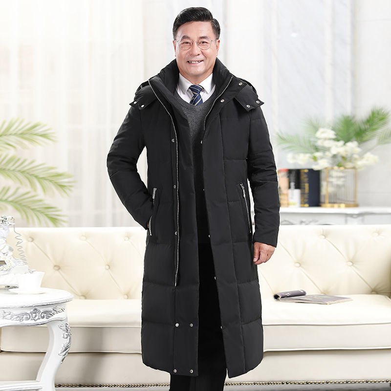 Winter Thickened Long Section Overknee Down Jacket Men